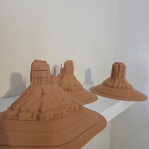 Monument Valley Diorama, Arizona Desert Landscape Replicas, Western Decor, Stunning Home or Office Display, Hiking gift idea, Desert diorama