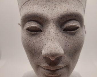 ネフェルティティ胸像、本物のエジプト女王モデル、古代史美術