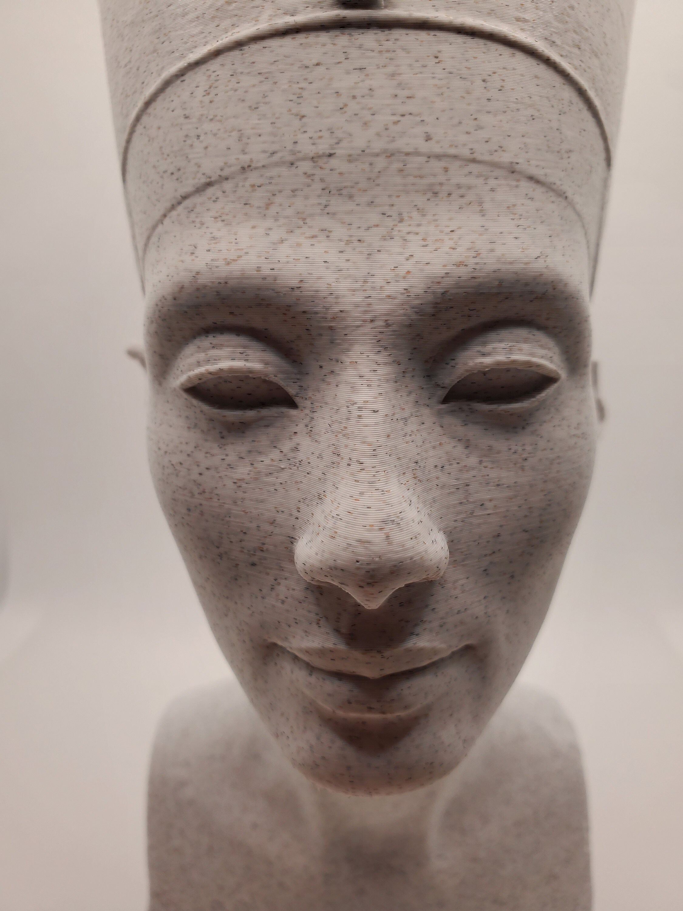 ネフェルティティ胸像、本物のエジプト女王モデル、古代史美術
