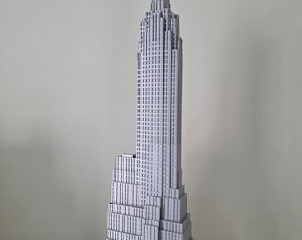 American International Building, 70 Pine Street NYC, Art Deco Skyscraper Replica, New York City scale building mode, New York N scale