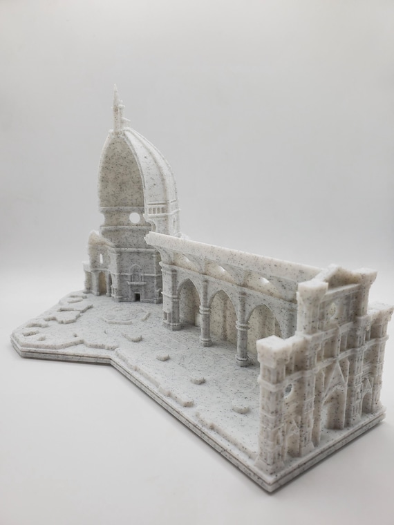Florence Duomo Cross Section Model, Brunelleschi Dome Replica