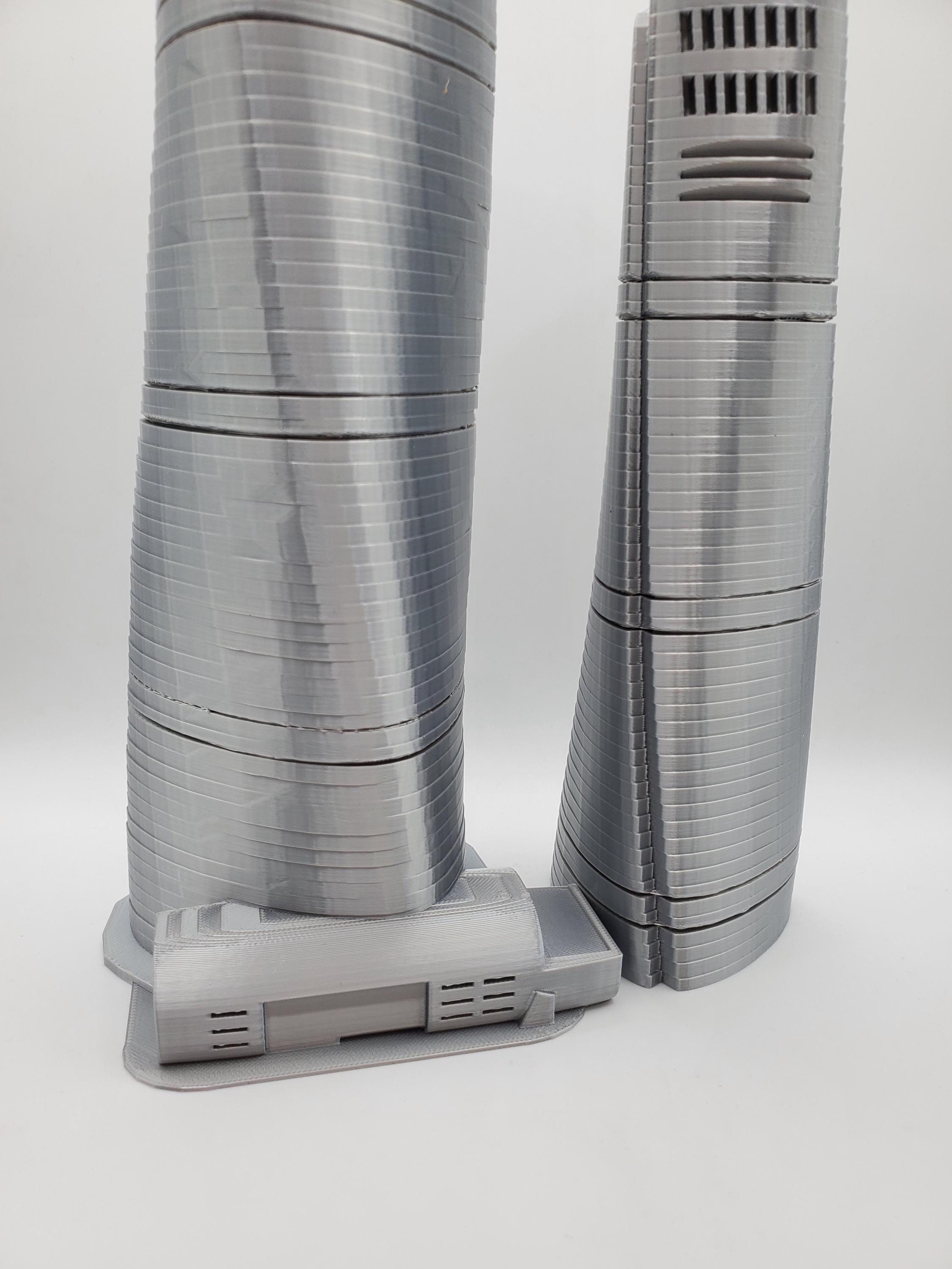 上海タワー模型、近代的な超高層ビルのレプリカ、中国で最も高いビル