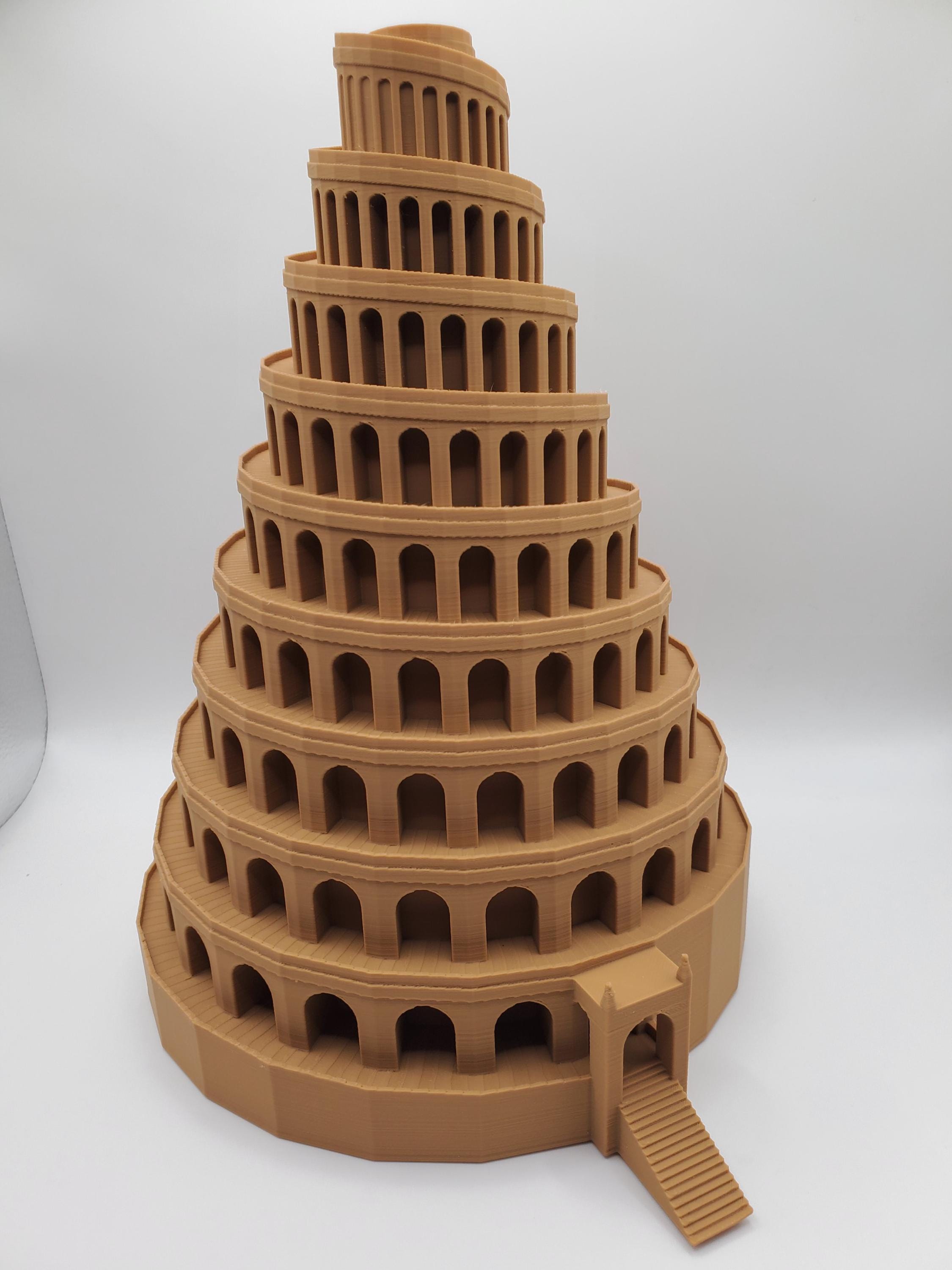 バベルの塔模型 - ジオラマスケールモデル - バベルの塔完全版 - 歴史