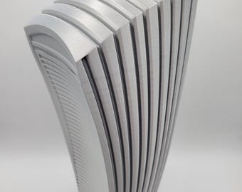 Walkie Talkie Building Model London Skyscraper Replica, Modern Office Tower Sculpture, 3D Printed Architecture Decor Gift Idea UK