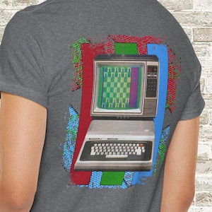 Radio Shack TRS-80 Color Computer T-Shirt Retro Tandy Computer Vintage Gift Software Engineers shirt 1980&#39;s Nostalgia Tee Geek shirt nerd