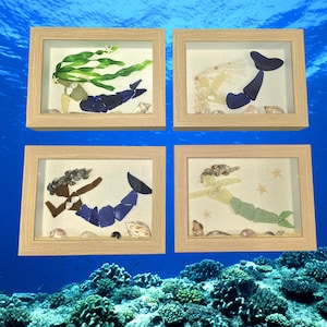 Set of 4 6x8 Mermaid Art Frames