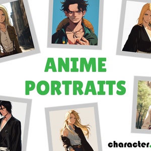 Custom Anime Portraits