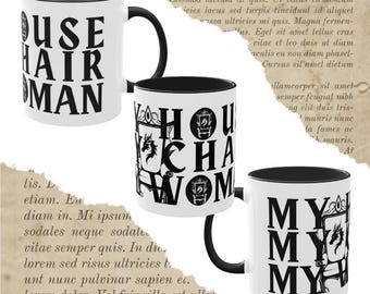 Taza Mi casa, mi silla, mi mujer, taza Fourth Wing, taza Xaden Riorson, taza 4th Wing, taza de café Fourth Wing, taza de café Xaden Riorson, taza con libro