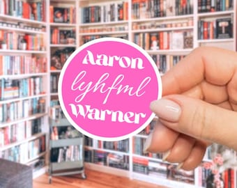 Aaron Warner LYHFML Sticker, Aaron Warner Sticker, Shatter Me Merch, Shatter Me Stickers, Shatter Me Series, Book Boyfriend Sticker
