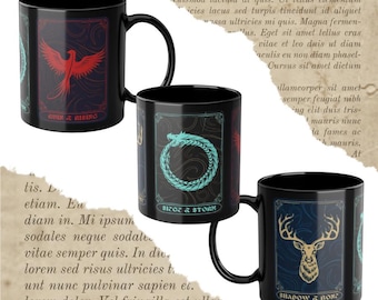 Taza de Sombra y Hueso: Taza de café literaria del Grishaverso