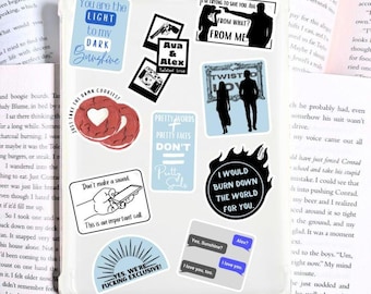 Twisted Love Stickers, Twisted Series Stickers, Ava and Alex, Twisted Love Sunshine, Ana Huang, Twisted Series Merch, Twisted Love Merch