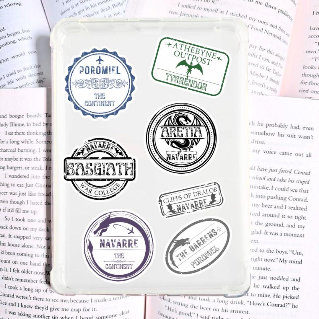 Fourth Wing Stamp Stickers, Fourth Wing Stickers, 4th Wing Stickers ...