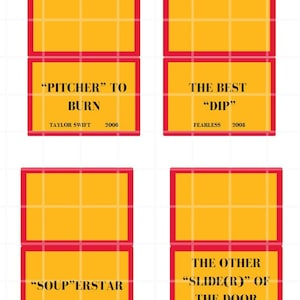 Taylor Swift Super Bowl Era Themed Banner and Food Table Tents - Etsy