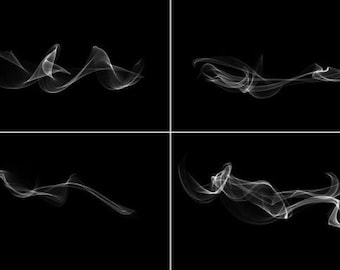 Pinceles de humo para Photoshop / 170 efectos creativos de alta definición (descarga digital)