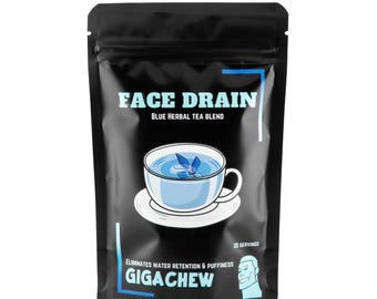 Water Retention Herbal Tea | Eliminate Puffiness | Bloating Solution | Lymphatic Drainage | Blue Tea