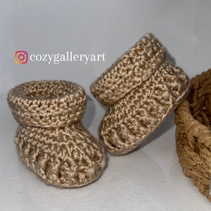 Crochet Baby Shoes | Newborn Shoes | Baby Shower Gift | Gender Party Gift