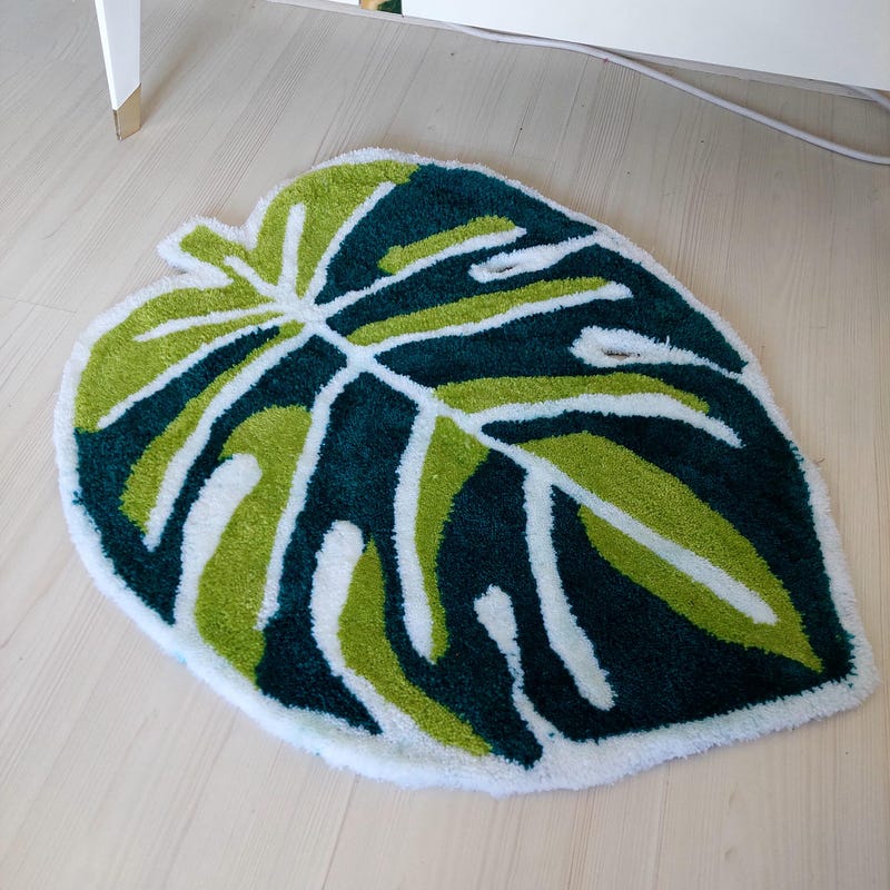 Leaf Rug - Etsy