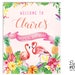 Tropical Welcome Sign / Tropical Baby Shower Sign / Tropical Birthday Sign / Luau Aloha Hawaiian Flamingo Digital Printable TP02