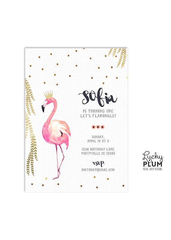 Flamingo Favor Tags Flamingo Gift Tags Flamingo Thank You Tags Pink Gold Favor Tags Watercolor Bird Willow *DIY Printable FG02