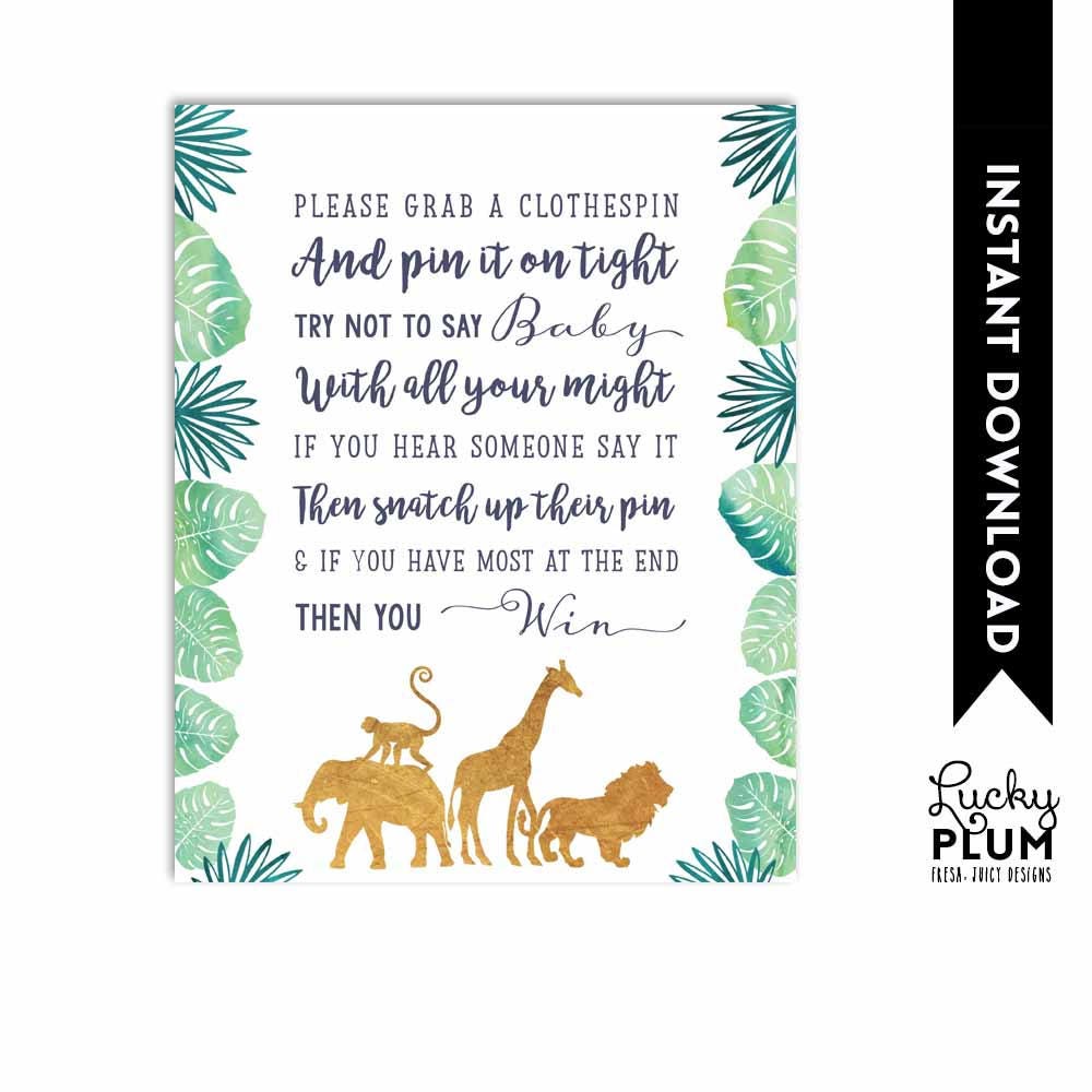 Safari Nursery Rhyme Game / Jungle Animal Nursery Rhyme Game / Etsy