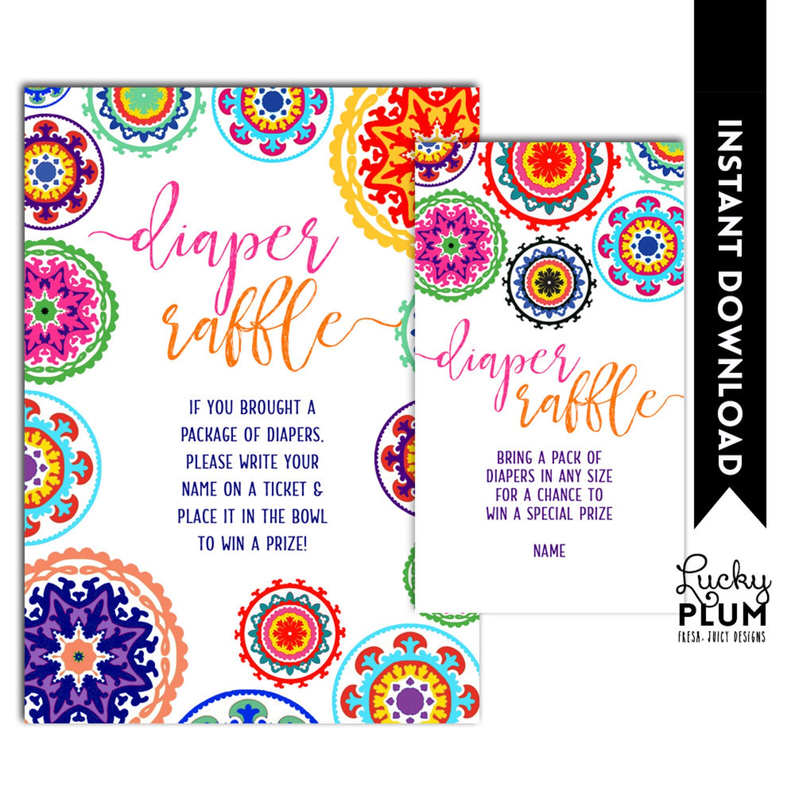 Fiesta Baby Shower Invitation / Couples Baby Shower Invite / Etsy