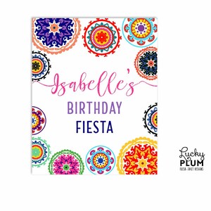Fiesta Food Tent Card / Mexican Food Tent Card / Fiesta Place Card ...