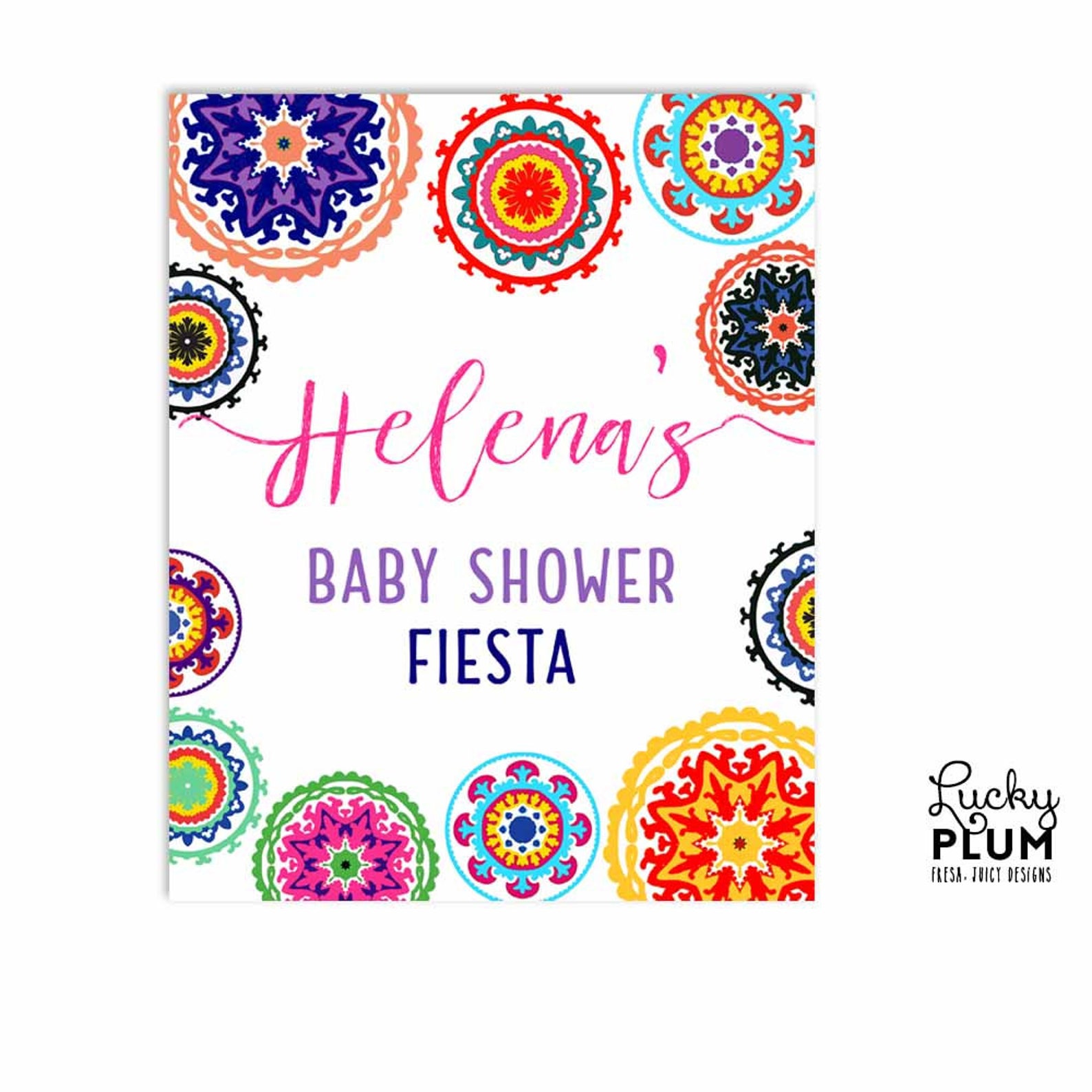 Fiesta Baby Shower Invitation / Couples Baby Shower Invite / Etsy