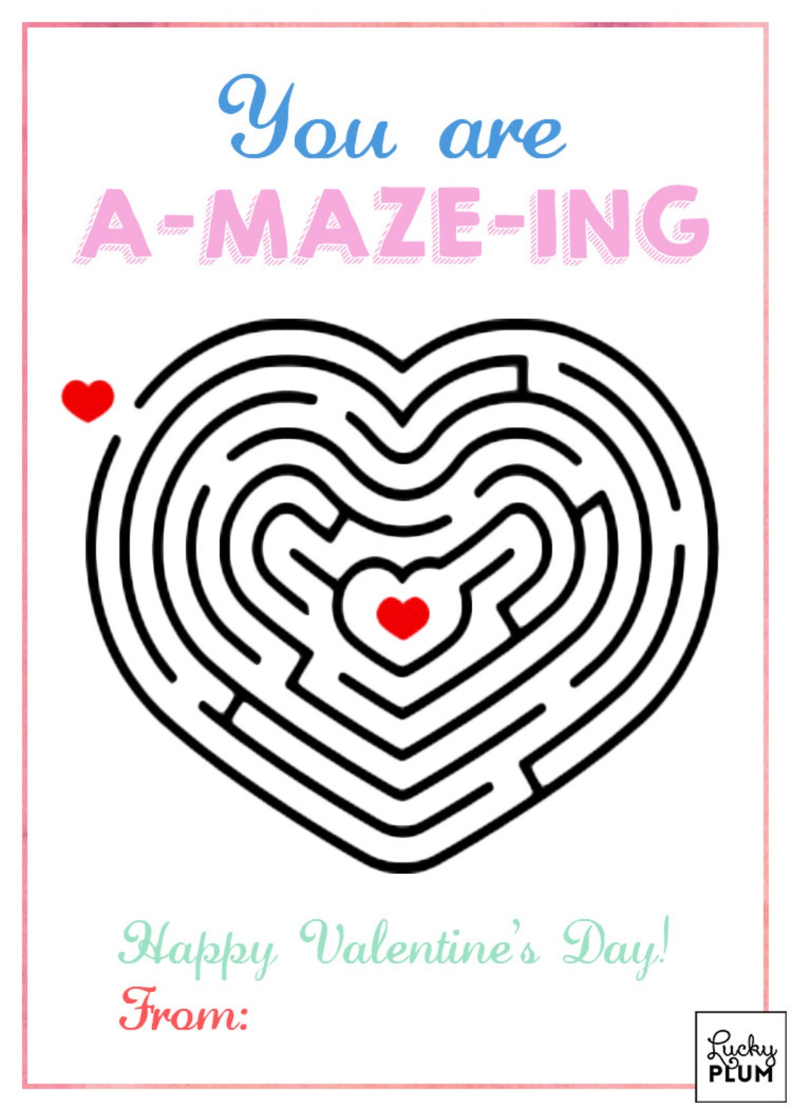 Pencil Friend Valentine Printable / Write Valentine Printable | Etsy