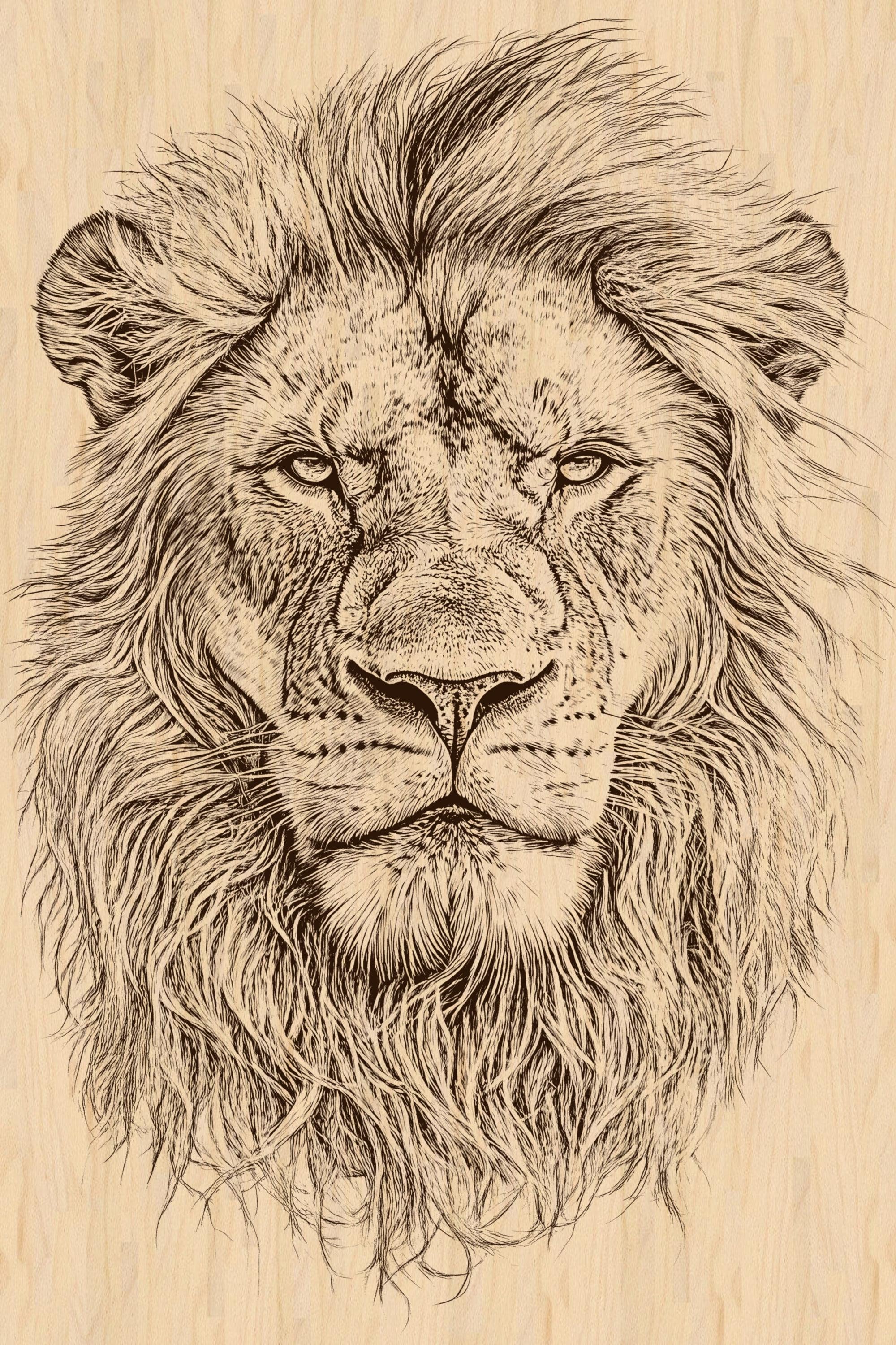 名画　彫刻画　ライオン　LION ケンジントン ヒル製 岩の上立つ堂々としたライオン彫刻 高さ