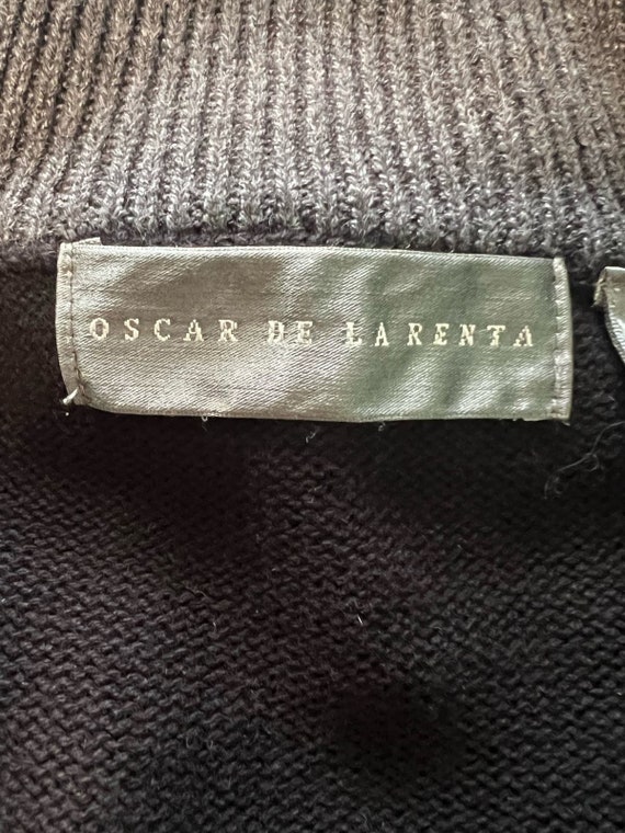 VINTAGE Oscar De La Renta Men's Pullover Sweater L - image 6
