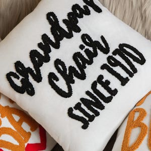 Divertida almohada bordada personalizada para abuelo, regalo del Día del Padre para el abuelo, almohada para papá, almohada personalizada, regalo de nieto, regalo para papá