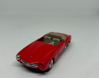MERCEDES 1950s Japanese battery operated tin toy of a Police