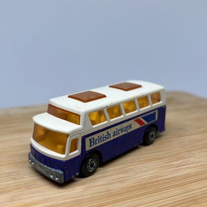 Vintage Matchbox Superfast Airport Coach No. 65