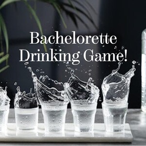 Bachelorette Party Drinking Game! No Printing Required