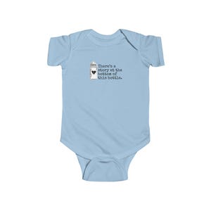 Dear Maria | Punk Emo Music Infant Body Suit | Baby Shower Gift Light Blue