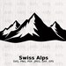 Swiss Alps Svg Swiss Alps Vector Cutting Files For Silhouette Cameo Scanncut For Commercial Swiss Alps Svg Swiss Alps Vector Cutting Files For Silhouette Cameo Scanncut For Commercial