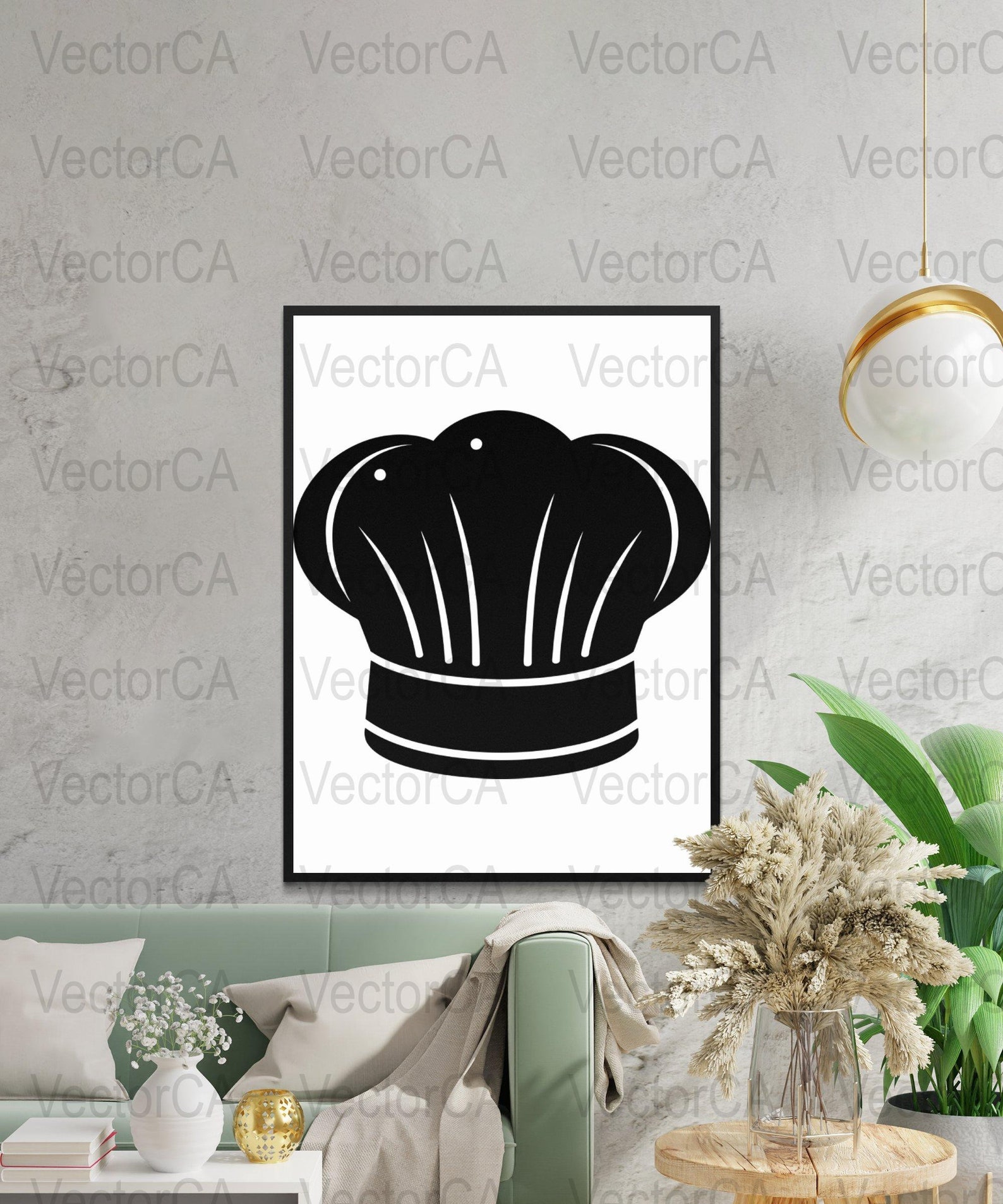 Bakery Chef Hat SVG, PNG Digital Image for Crafting, Baking Theme ...