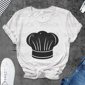 Bakery Chef Hat SVG, PNG Digital Image for Crafting, Baking Theme ...