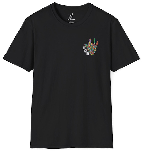 Jerry's Hand | Jerry Garcia Band T-shirt - Etsy