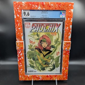 Graded Comic Book Frame - Flame Version-  No comic included
