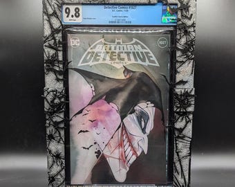 Marco de cómic graduado - Murciélagos y cristales rotos - No incluye cómic