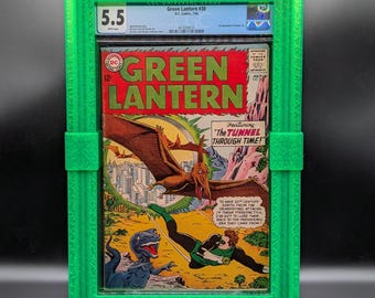 Marco de cómic graduado - Verde transparente - No incluye cómic