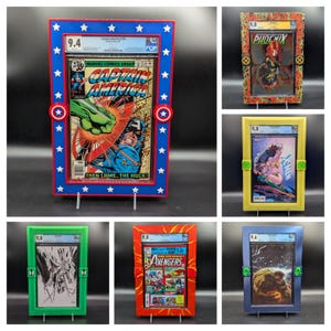 Graded Comic Book Frame - Custom Design- No comic included