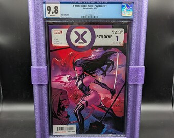 Marco de cómic graduado - Versión transparente morada - No incluye cómic