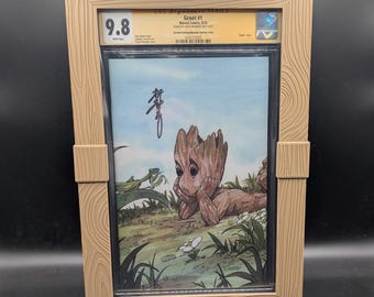 Marco de cómic graduado - Versión de madera - No incluye cómic