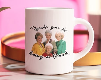 The Golden Girls "Bedankt dat je een vriend bent" koffiemok