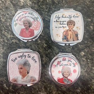 The Golden Girls Compact Mirror, Cute Golden Girls Gifts