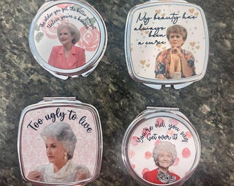 Golden Girls Compact Mirror, Funny TV Show Gift