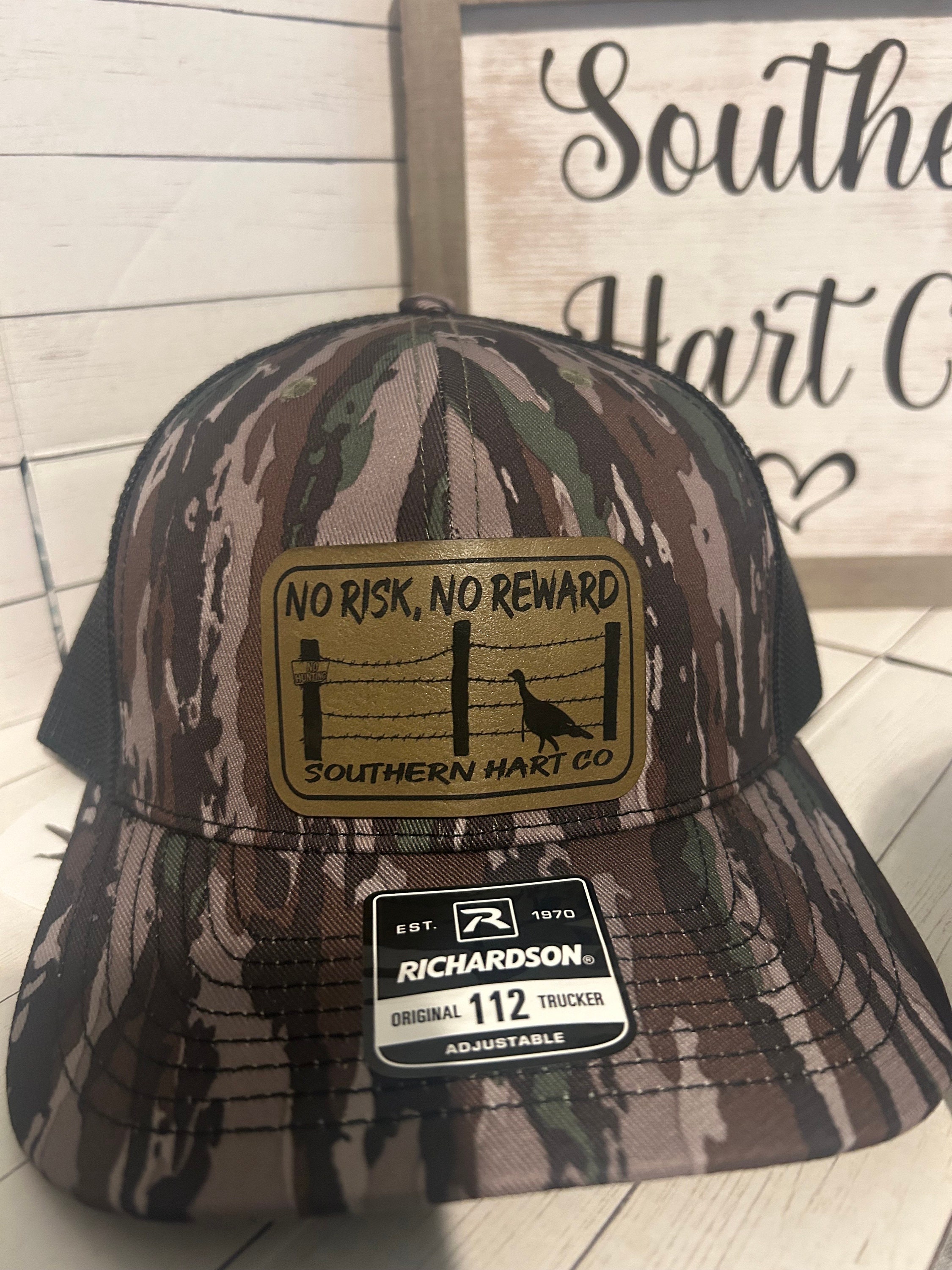 No Risk No Reward Turkey Hunting Hat, Mossy Oak Original