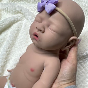 Ships same day! Full silicone life like baby